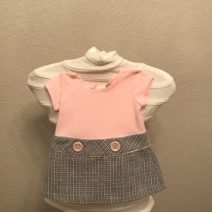 Dress with matching wool jacket